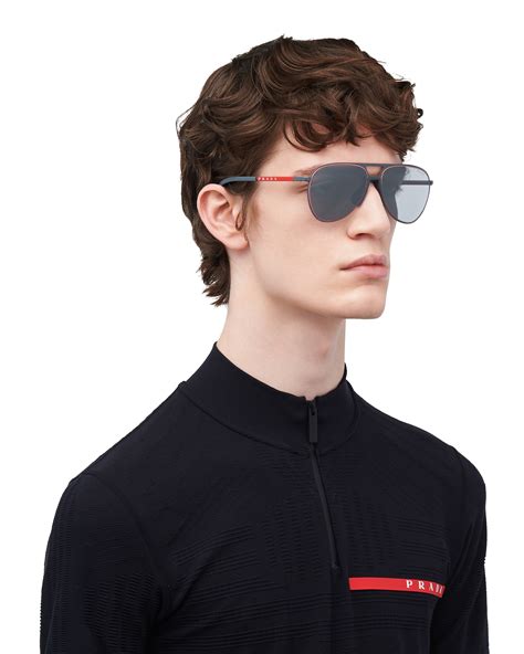 prada linea rossa men's sunglasses.